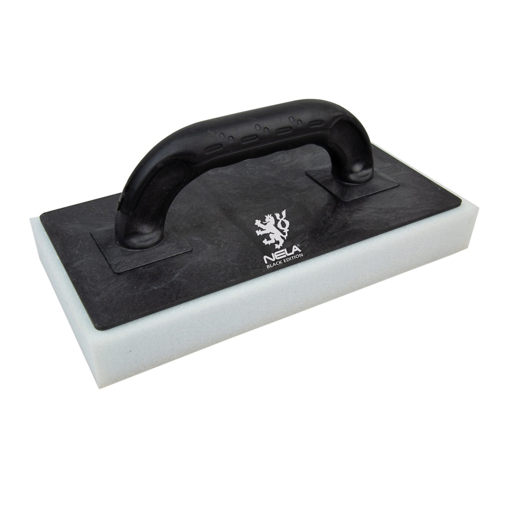 NELA Sponge Float — 5.5in. x 11in. x 1.375in., Blue Hard with Rubber Padding, Model# NELBLKSFBH
